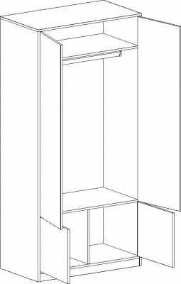 Шкаф для одежды Фрегат